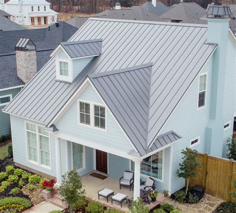 house paint colors with silver metal roof|metal roof and siding colors.